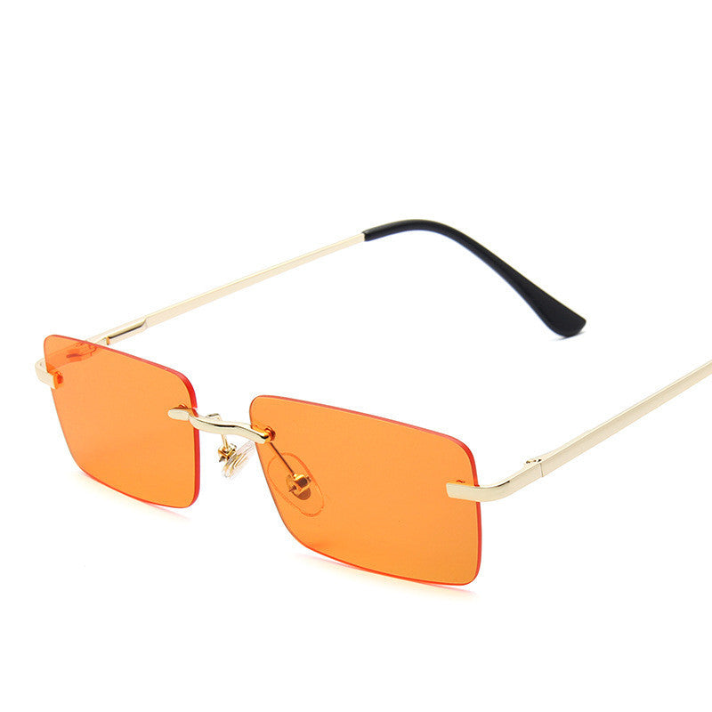 Randlose Sonnenbrille Damen quadratisch