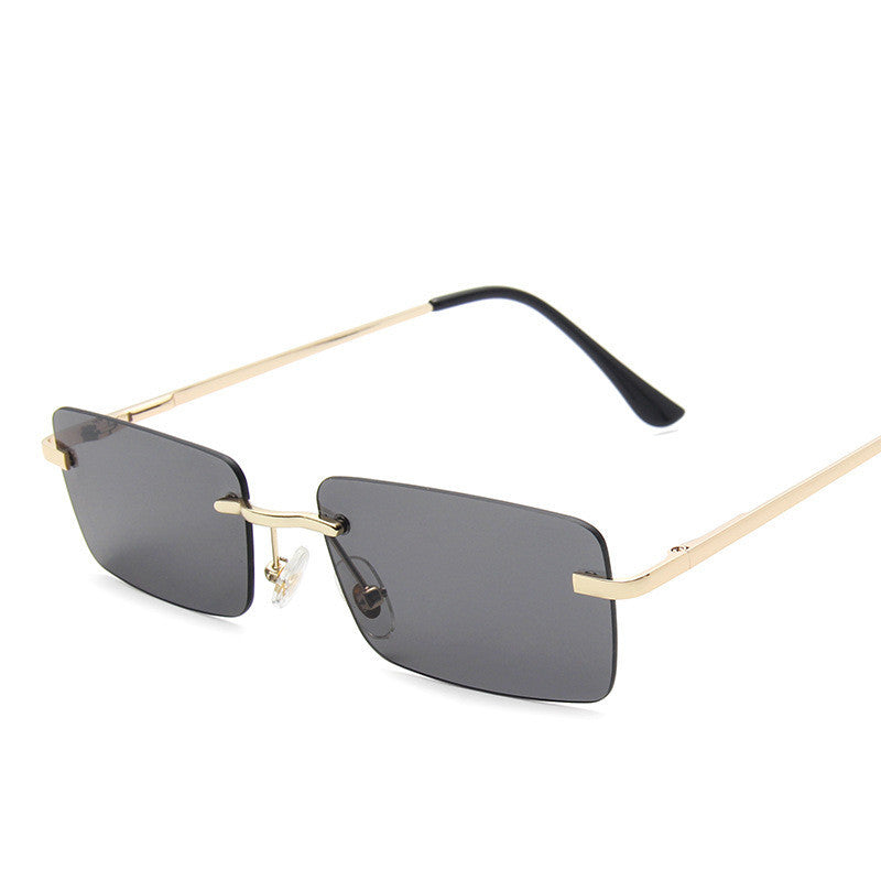 Randlose Sonnenbrille Damen quadratisch