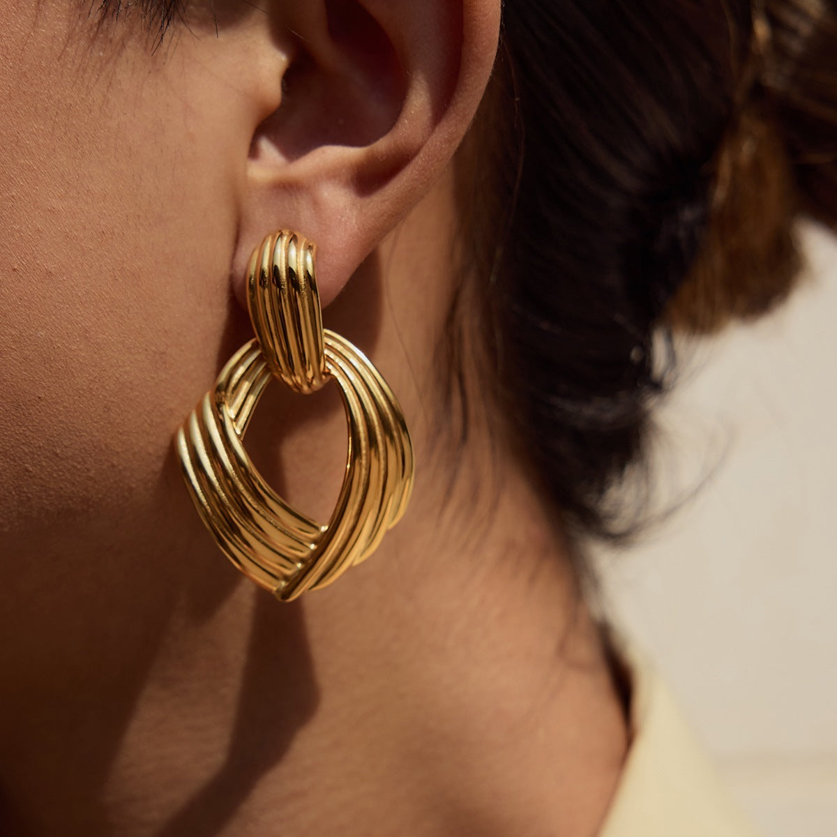 Minority Design Stainless Steel Earrings