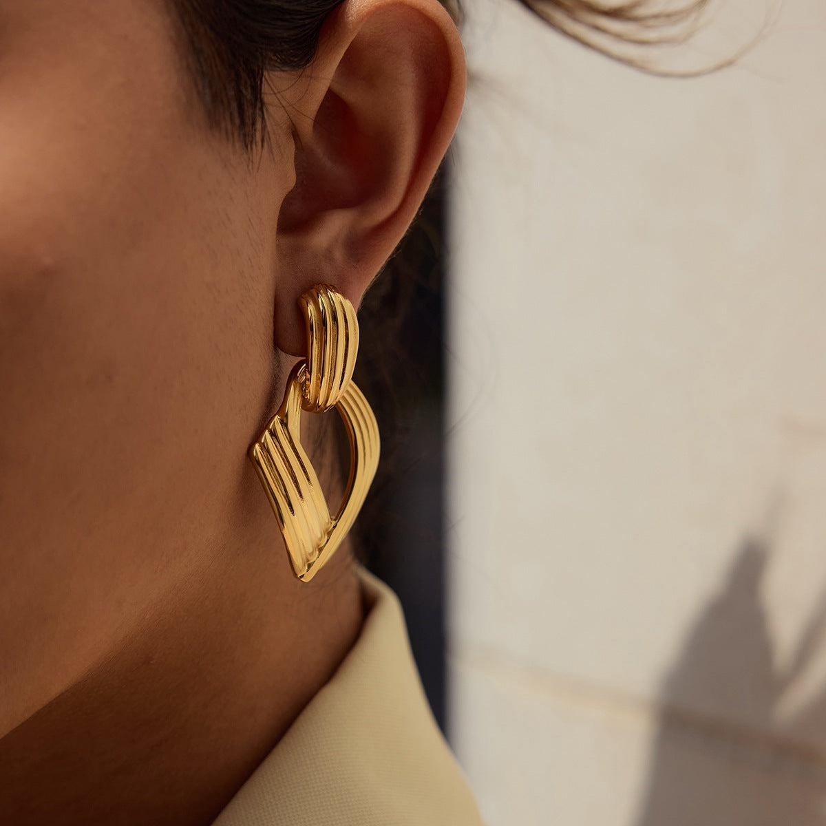 Minority Design Stainless Steel Earrings