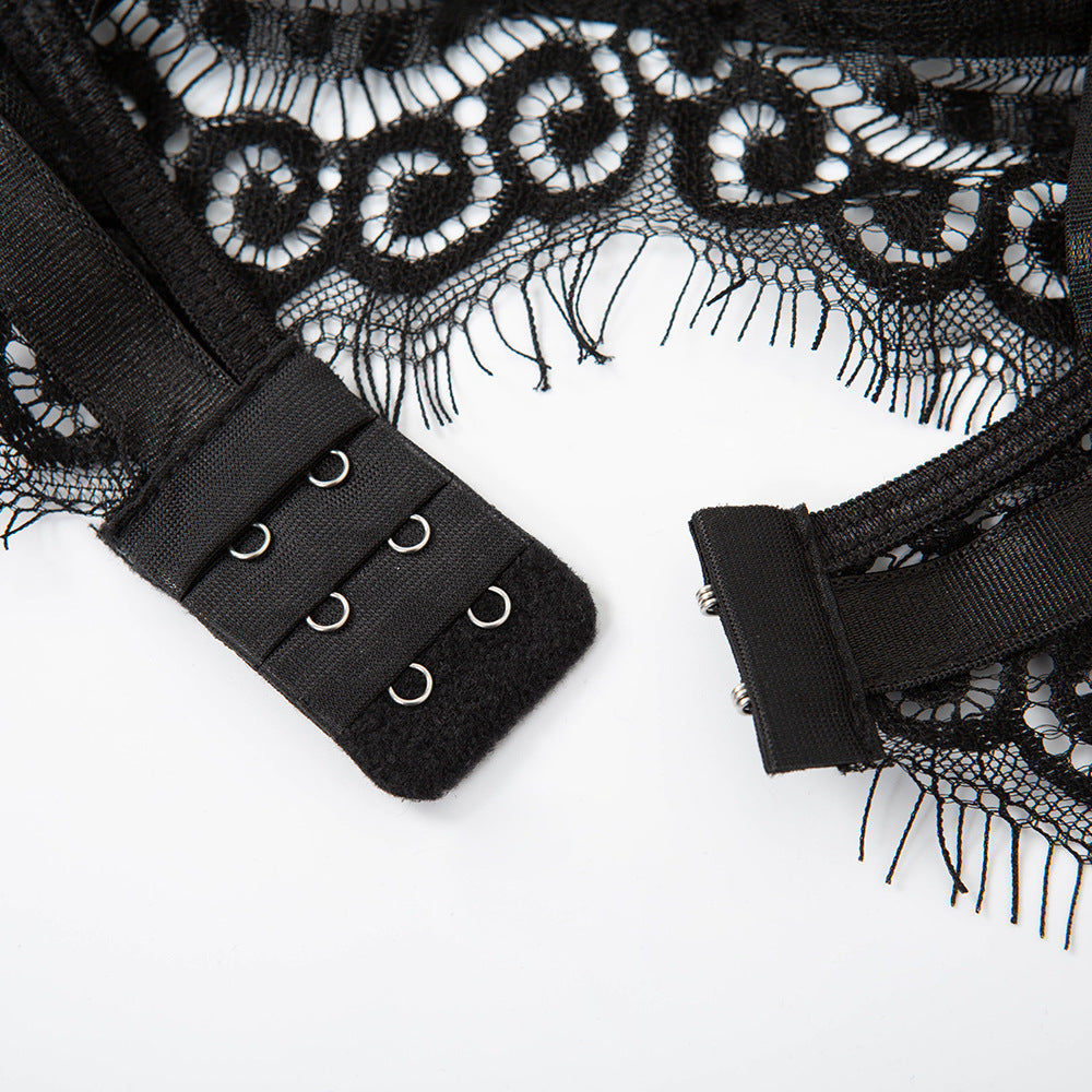 Mesh Sheer Lace Eyelash Top