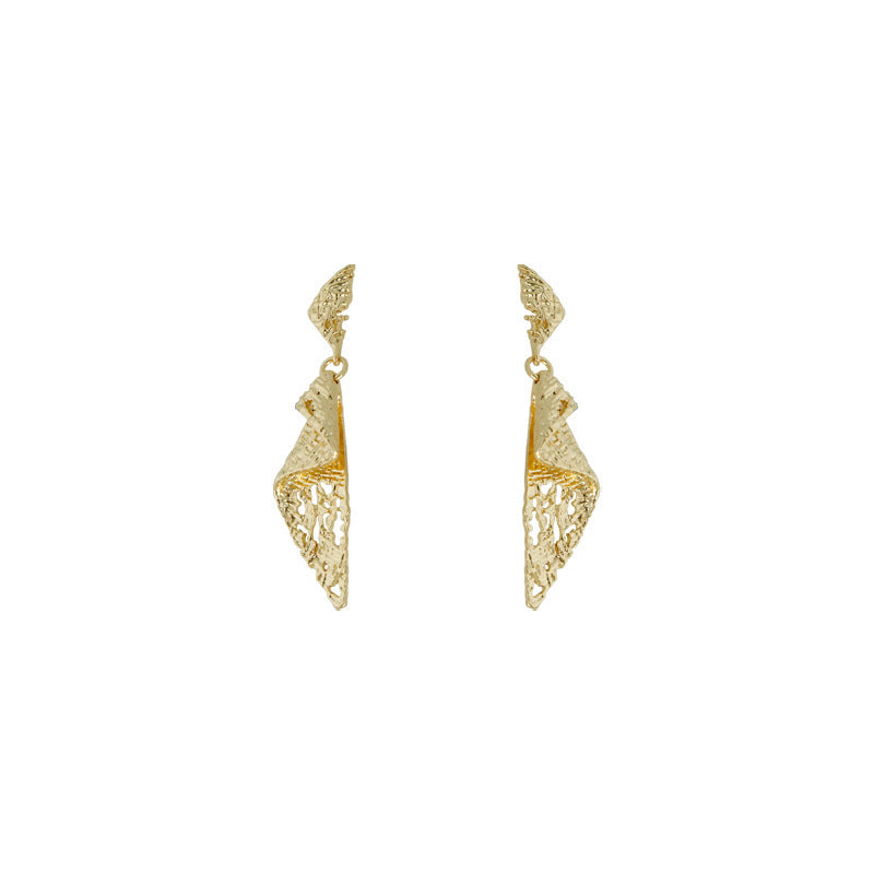 Long Earrings Cutout Design