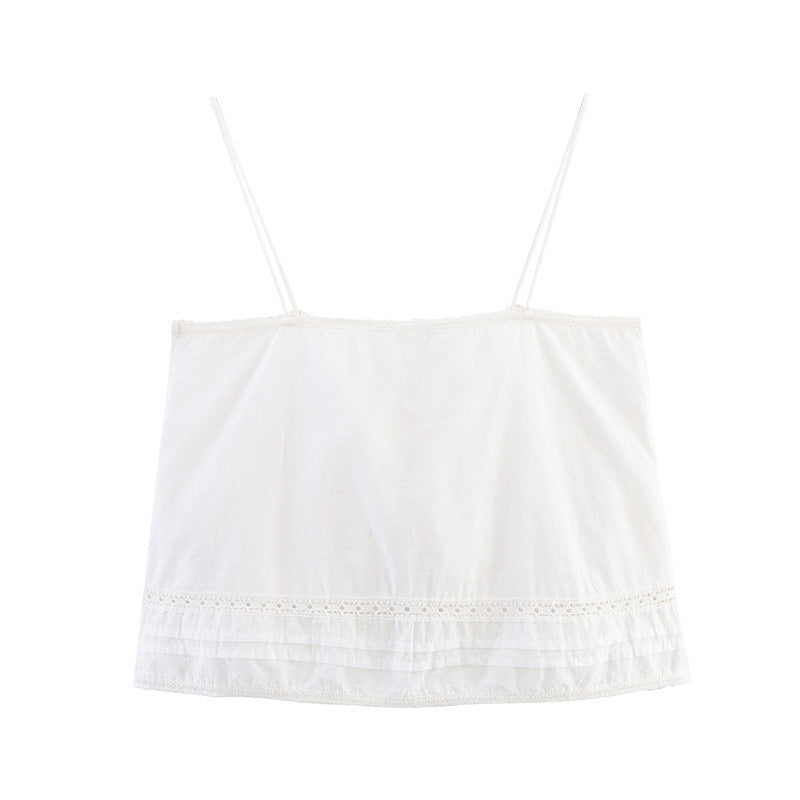 Summer New Women's Fashion Lace Cutout Sling