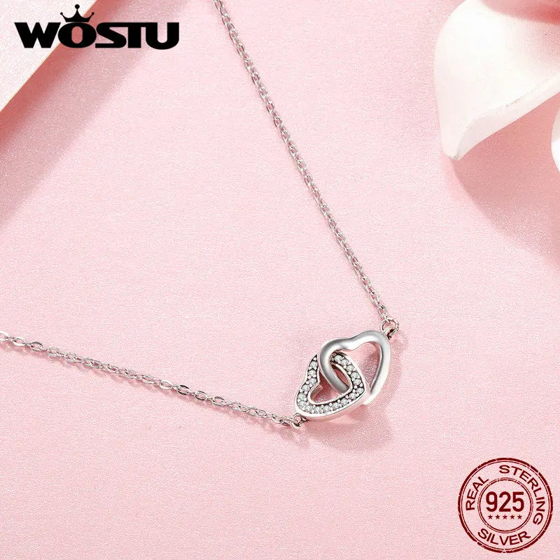 925 silver Heart Necklace - Perfect Gift for Valentine & anniversary