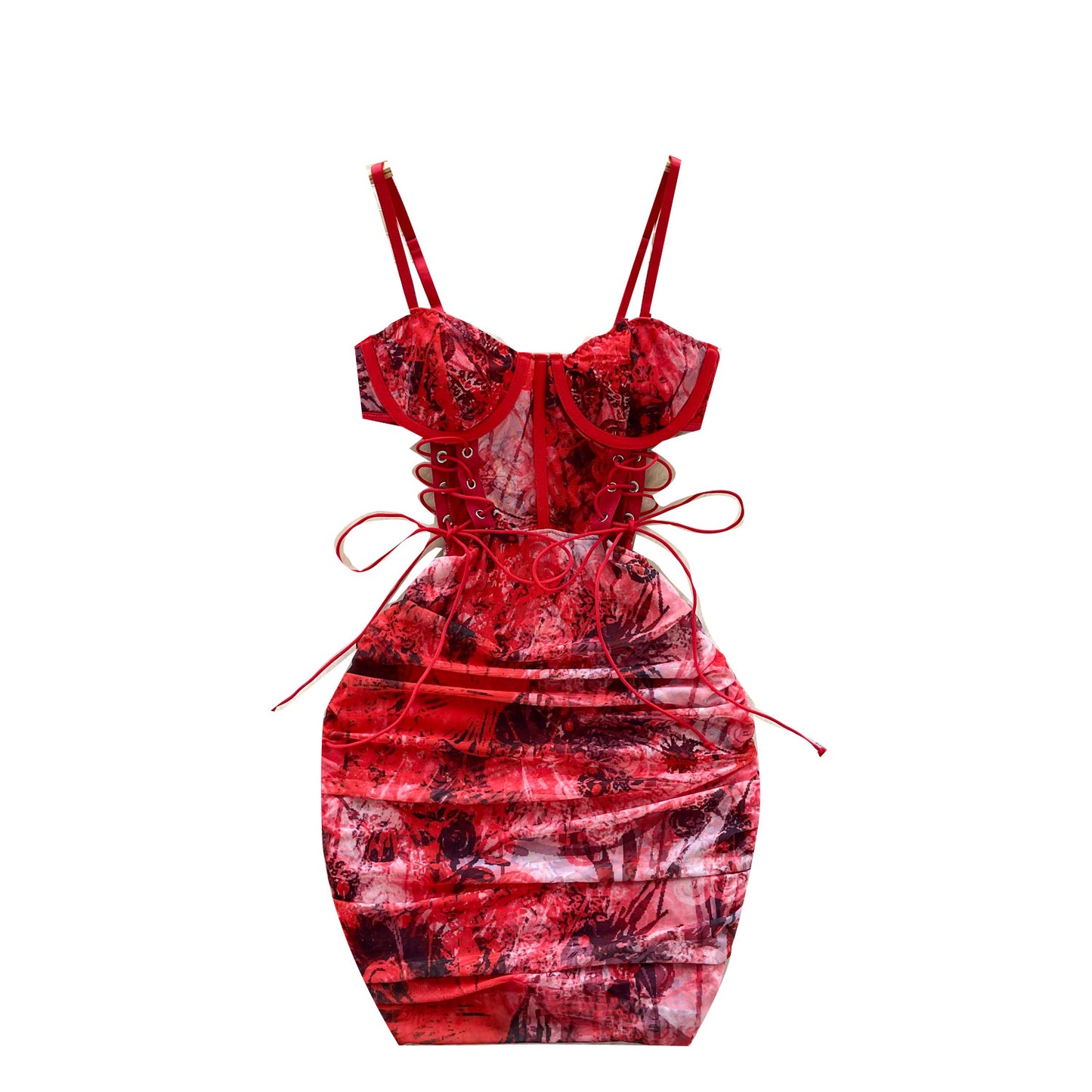 Fashion Personality Strap Tube Top Dress Women