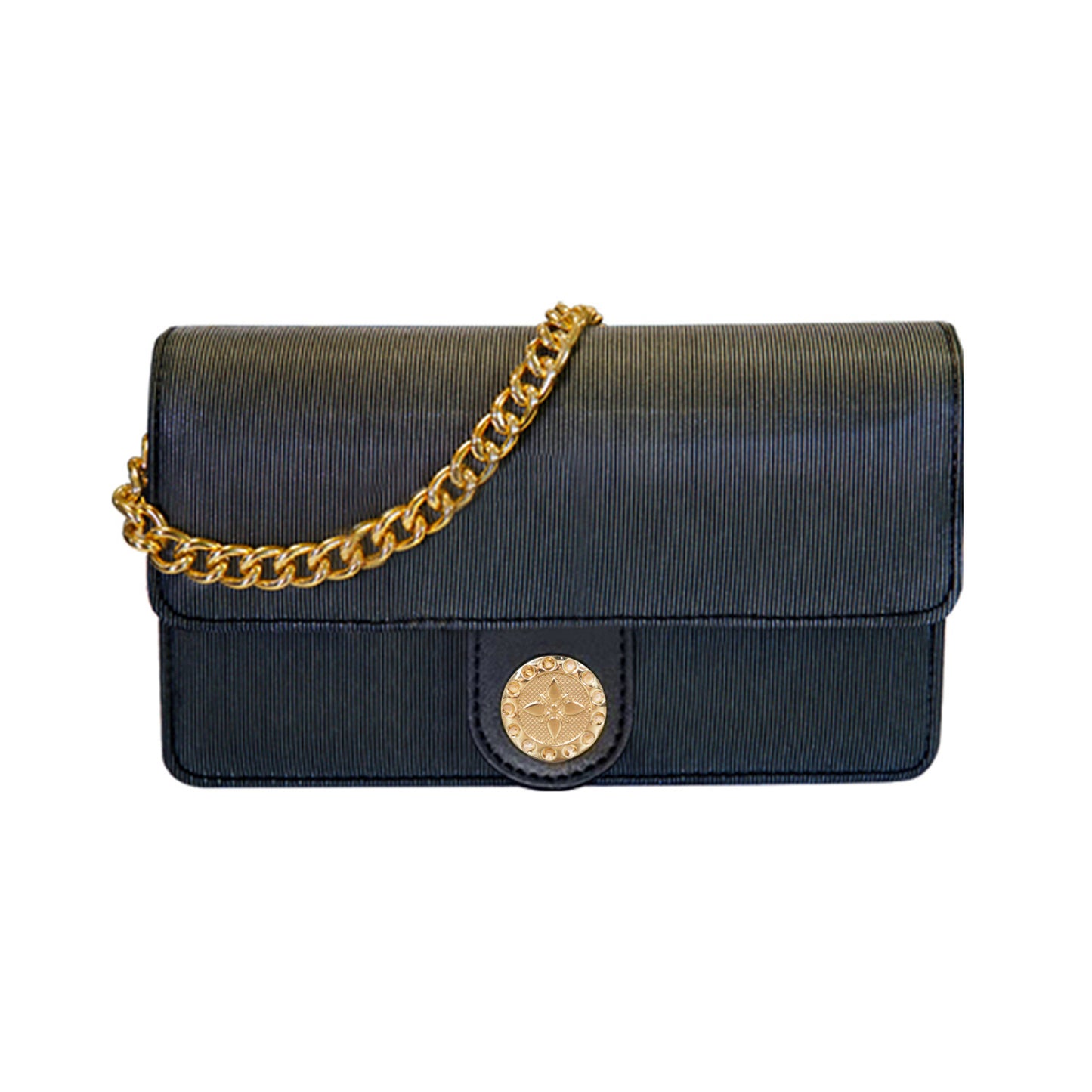 Optical Fiber Leather Luminous Women's Bag Small Square Bag