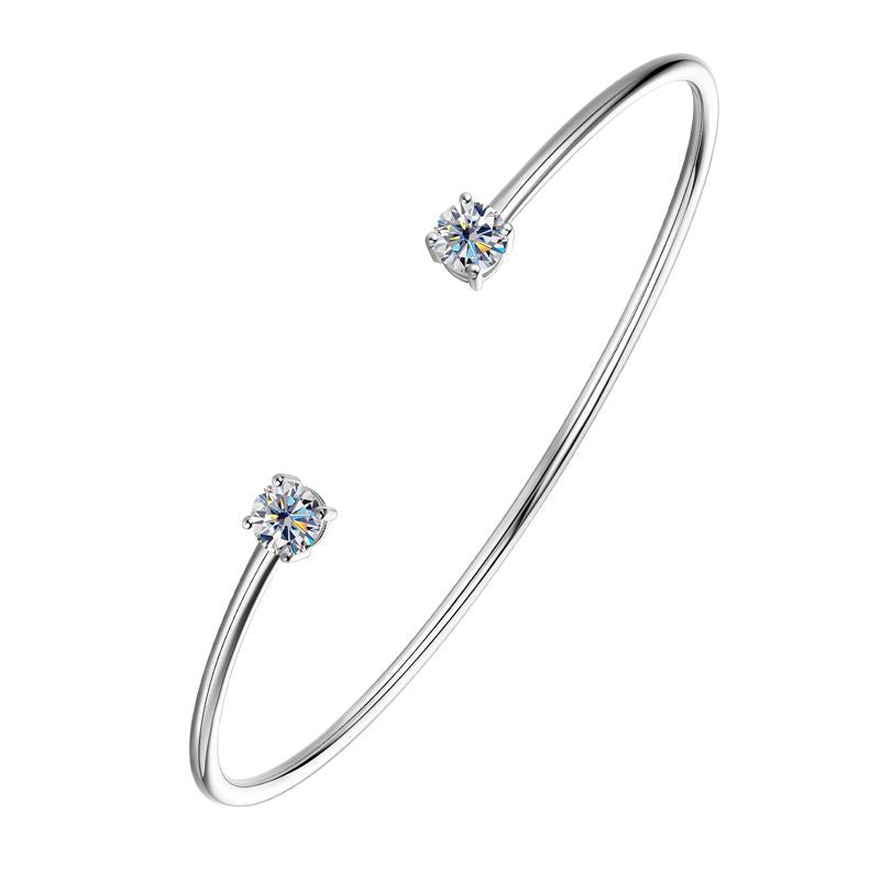 Ins Style Moissanite Bracelet Special-interest Design Simple