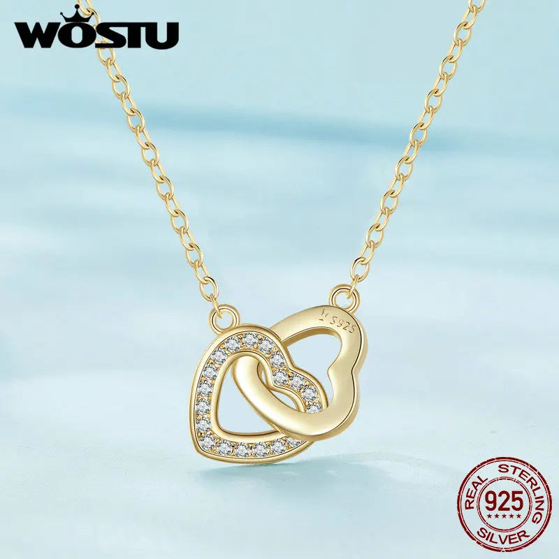 925 silver Heart Necklace - Perfect Gift for Valentine & anniversary