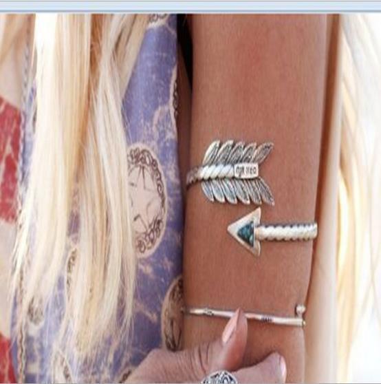 Fashion Trendy Arm Environment Creation Yi Exaggerated And Personalized