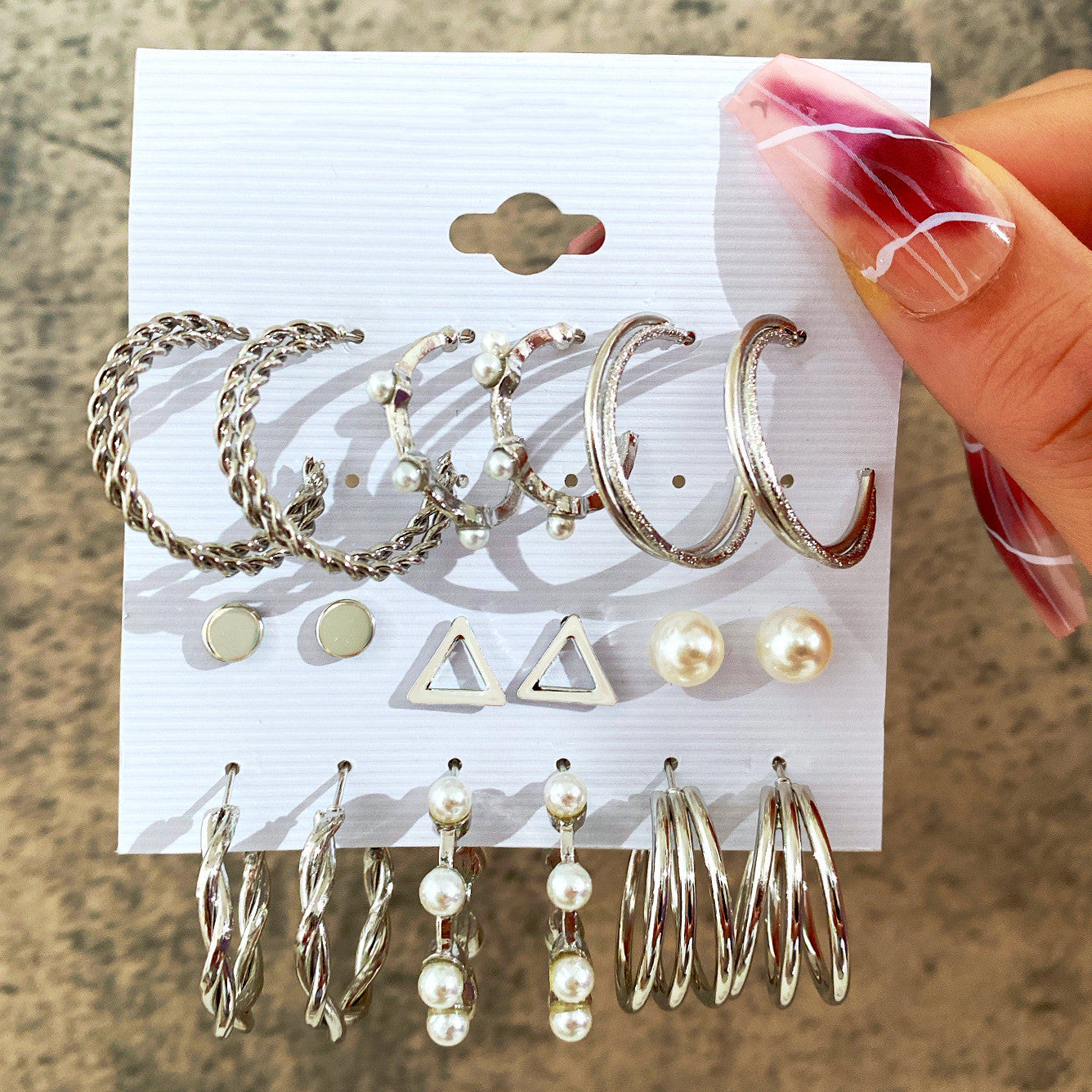 Women's New Fashion Earring Set