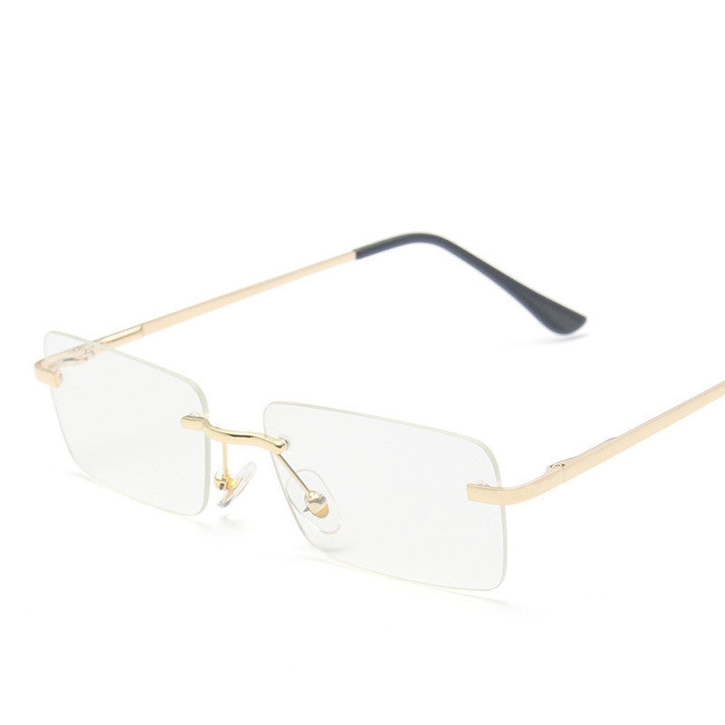 Randlose Sonnenbrille Damen quadratisch