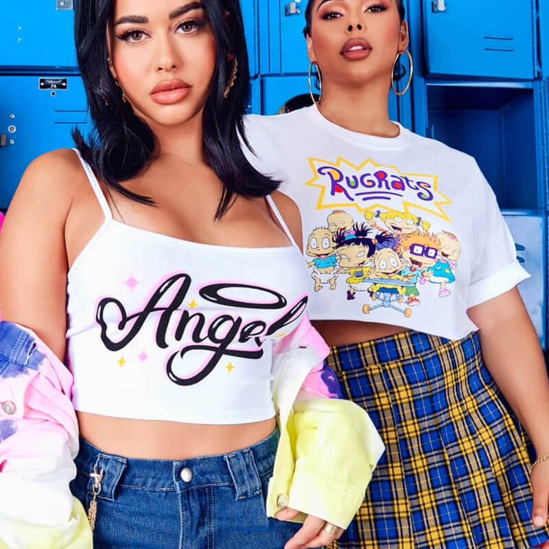 Angel strap T-shirt