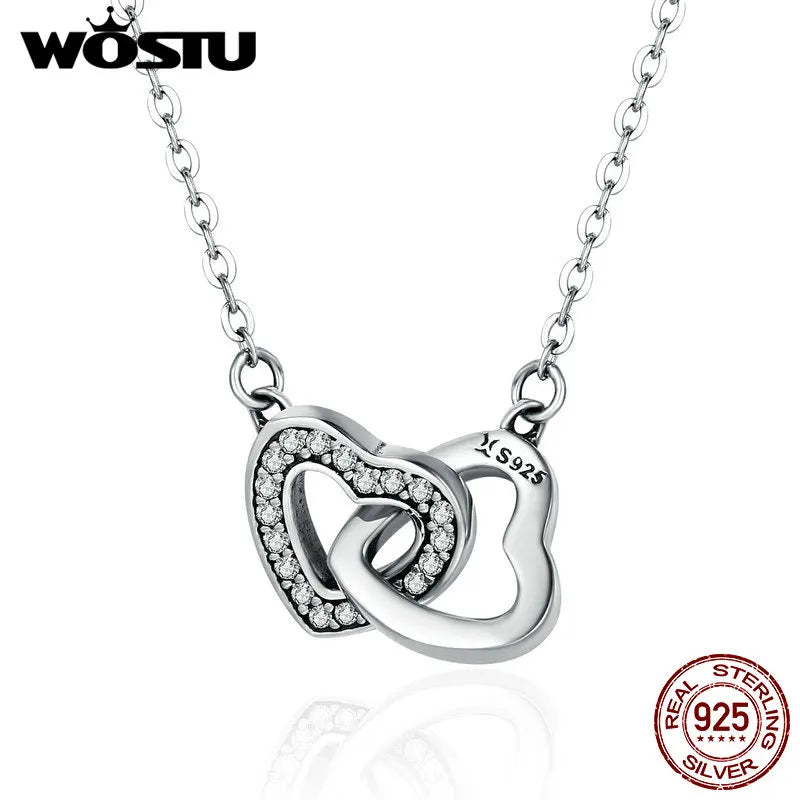925 silver Heart Necklace - Perfect Gift for Valentine & anniversary