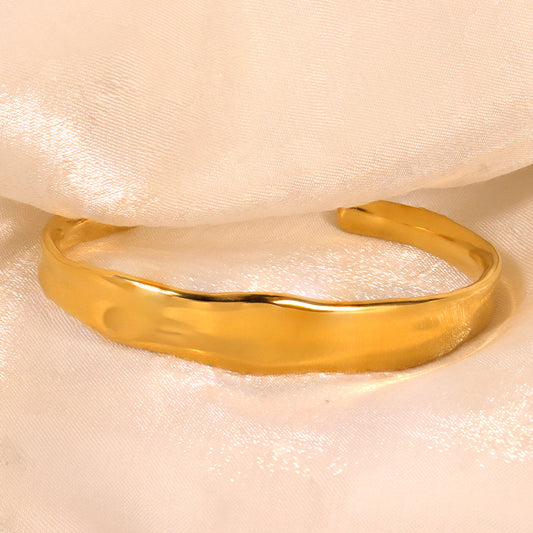Fashion Simple Geometric Bracelet Female Elegance Retro Irregular Bracelet