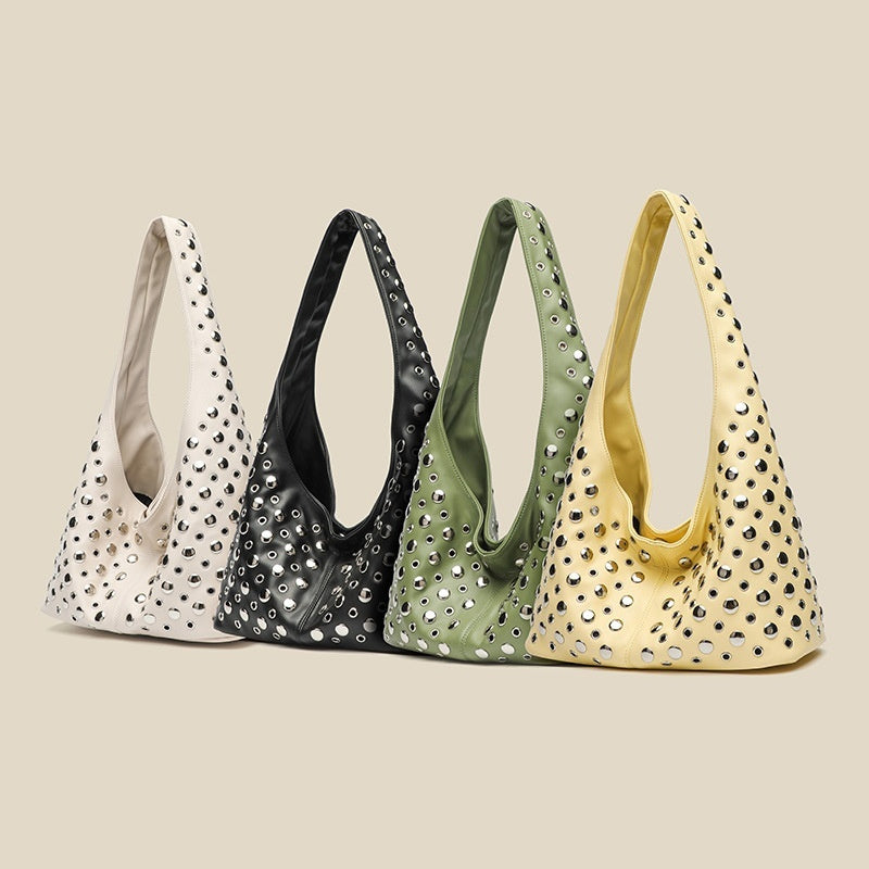 Women's Bag Trendy Cool Dot Rivet